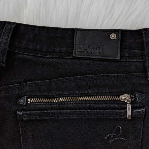DL1961 'Jessica' Low Rise Y2K Style Black Skinny Jeans | Size 28 - Picture 5 of 14